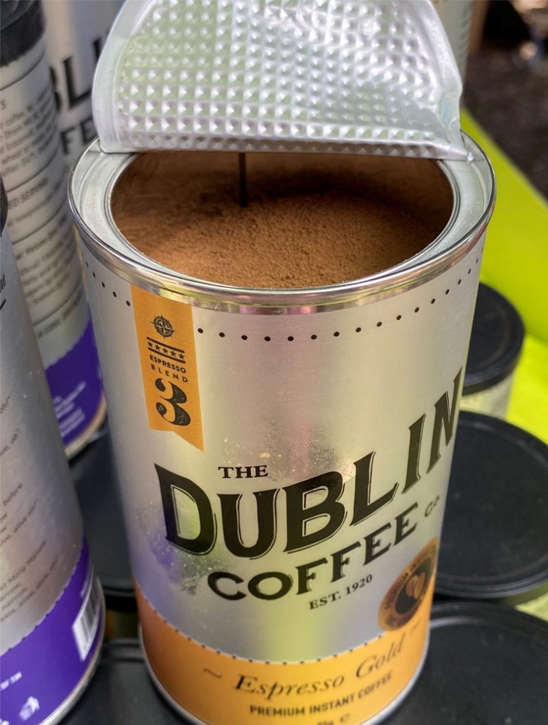 The Dublin Coffee Co Espresso Gold 95gm Premium Tin