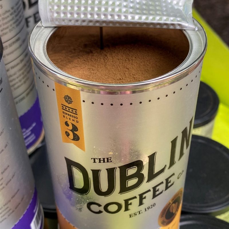 The Dublin Coffee Co Espresso Gold 95gm Premium Tin