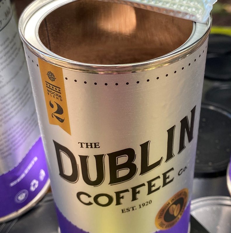 The Dublin Coffee Co Mocha 250 gm Premium Tin