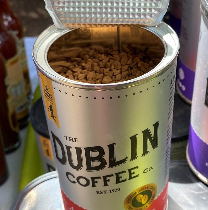 The Dublin Coffee Co Americano Intense 95gm Premium Tin