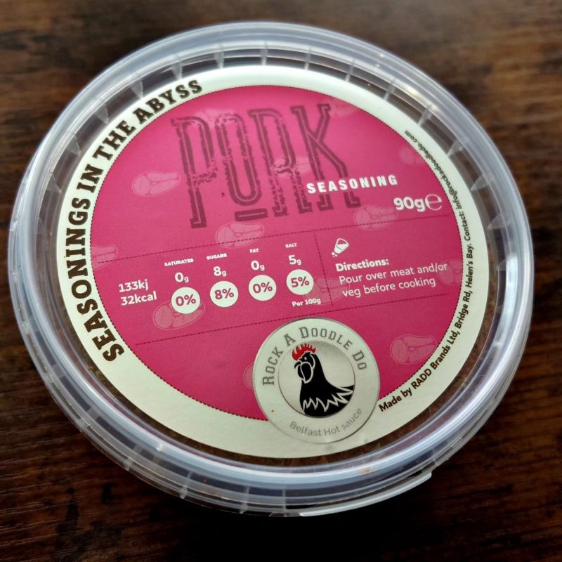 Rock a Doodle Do Sauce Pork Rub 90gm