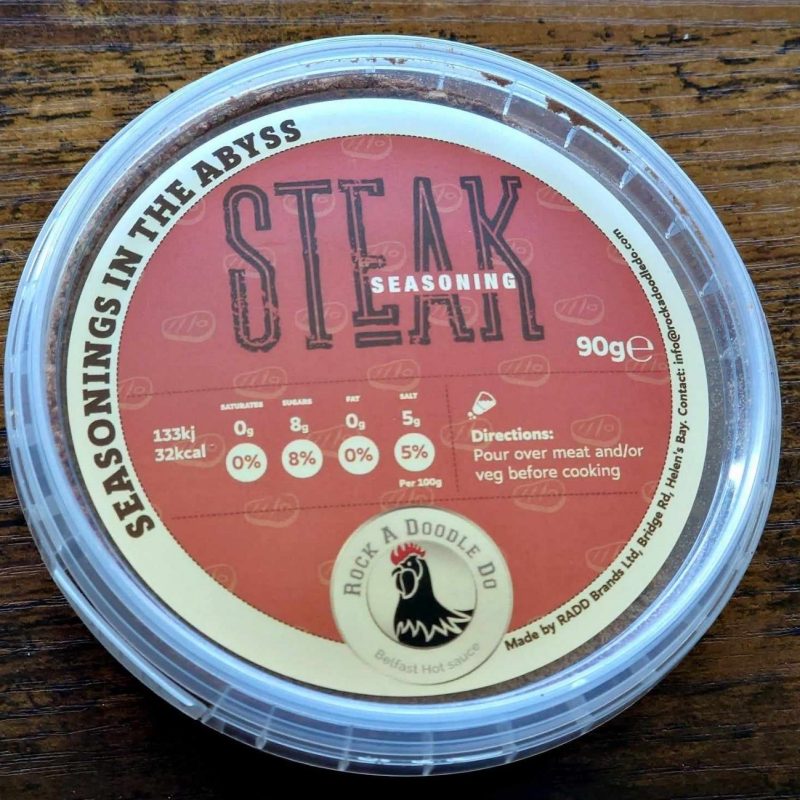 Rock a Doodle Do Sauce Steak Rub 90gm