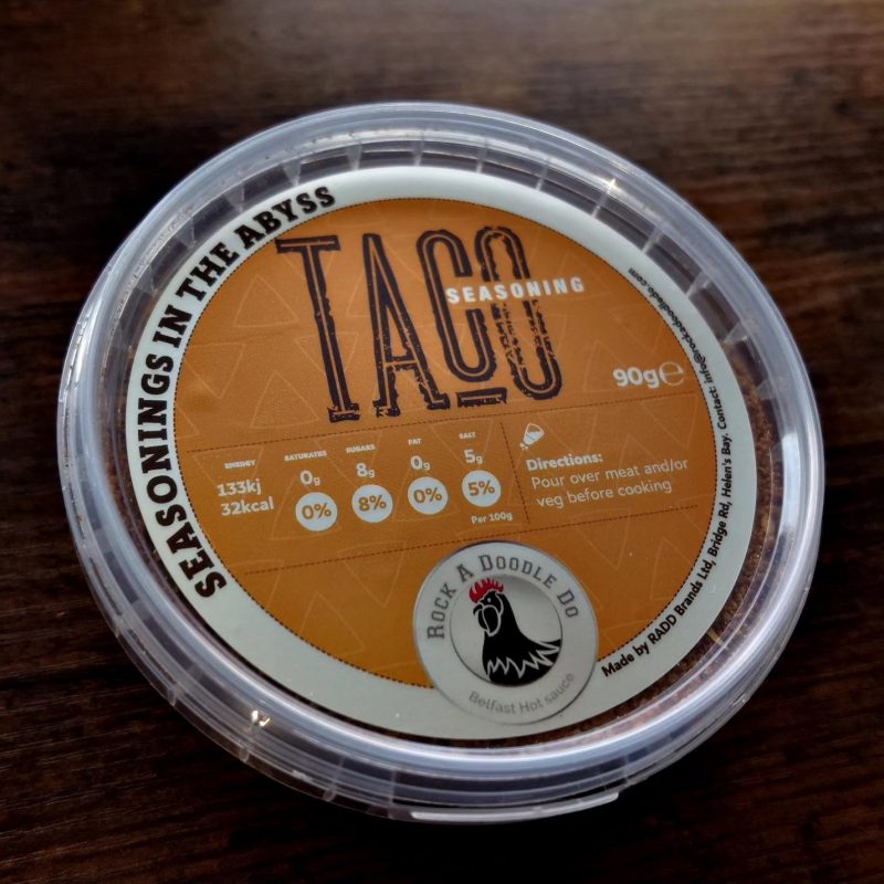Rock a Doodle Do Sauce Taco Rub 90gm