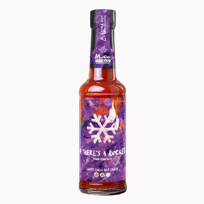 The Belfast Sauce If There's a Rocket Ghost Chilli Hot Sauce 140ml