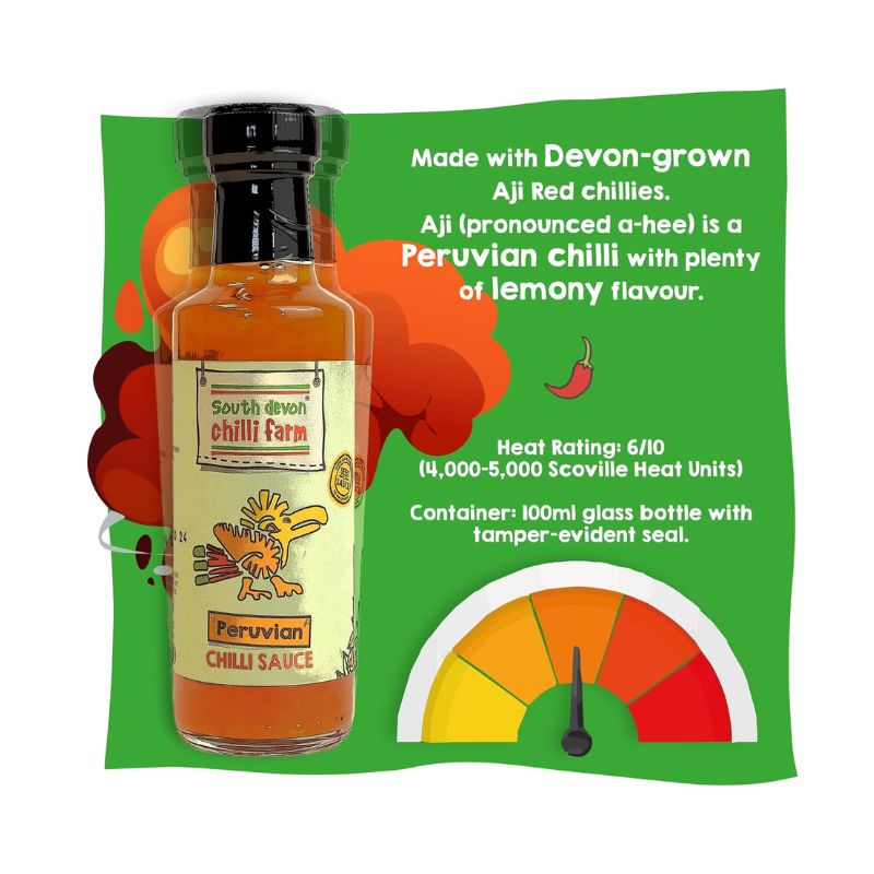 South Devon Chilli Farm Peruvian Chilli Sauce - Image 2