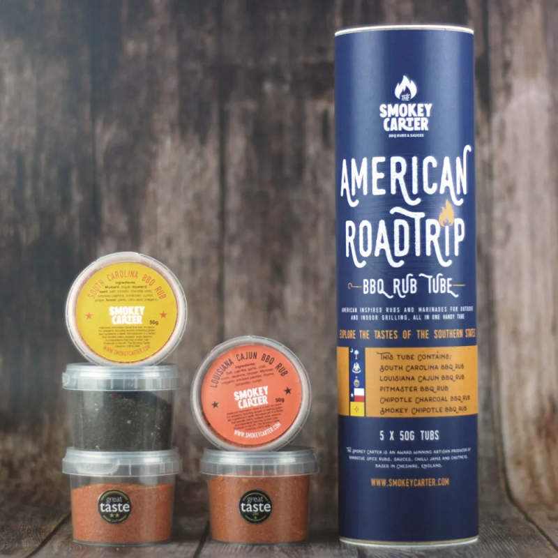 The Smokey Carter - American Roadtrip BBQ Rub Tube