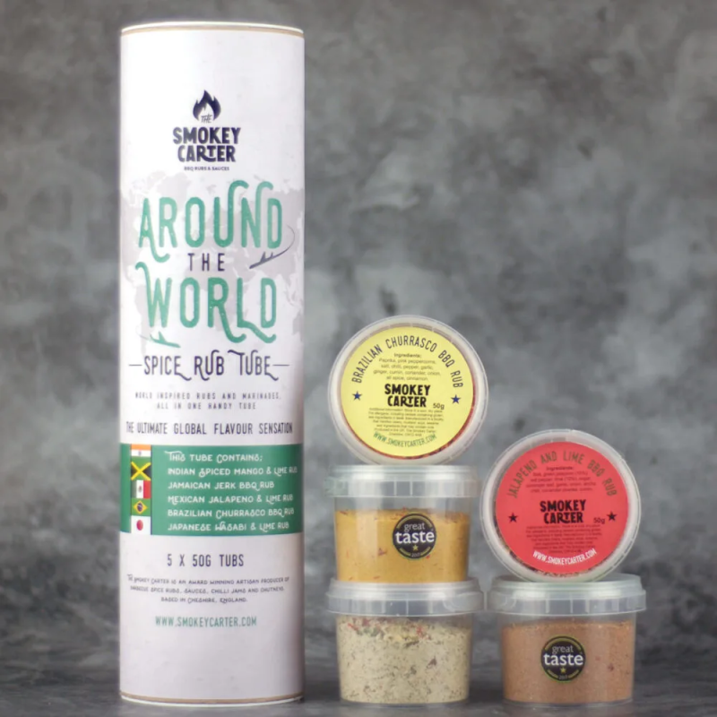 The Smokey Carter - Around The World Spice Rub Tube