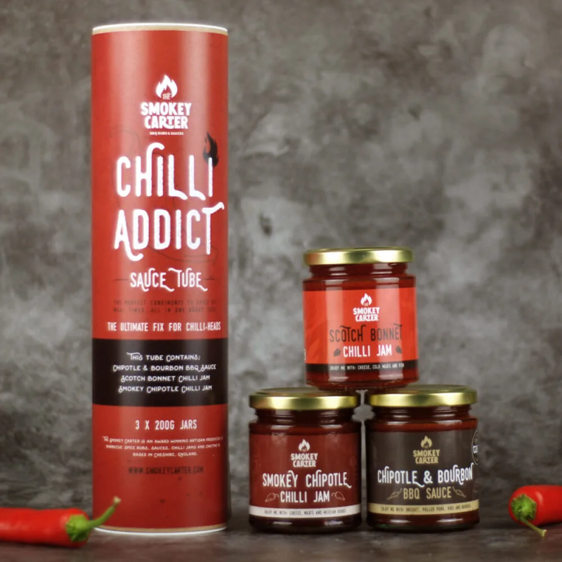 The Smokey Carter - Chilli Addict Sauce Tube  Price