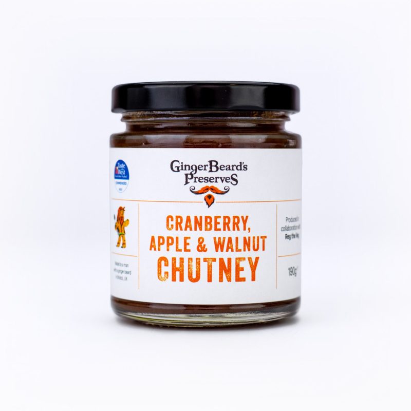 Gingerbread Preserves Cranberry Apple and Walnut Chutney