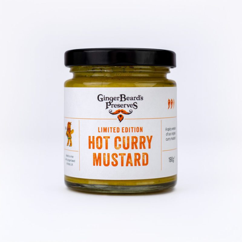 Gingerbread Preserves Hot Curry Mustard