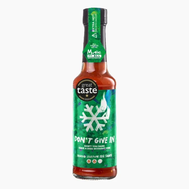 Snow Patrol 'Don't Give In' Trinidad Scorpion BBQ Sauce (X Hot)