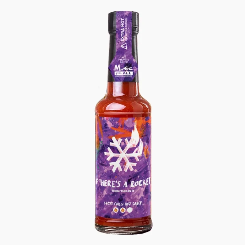 Snow Patrol 'If There's A Rocket' Ghost Chilli Sauce (X Hot)