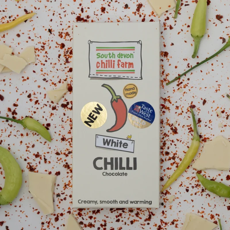 South Devon Chilli Farm White Chilli Chocolate