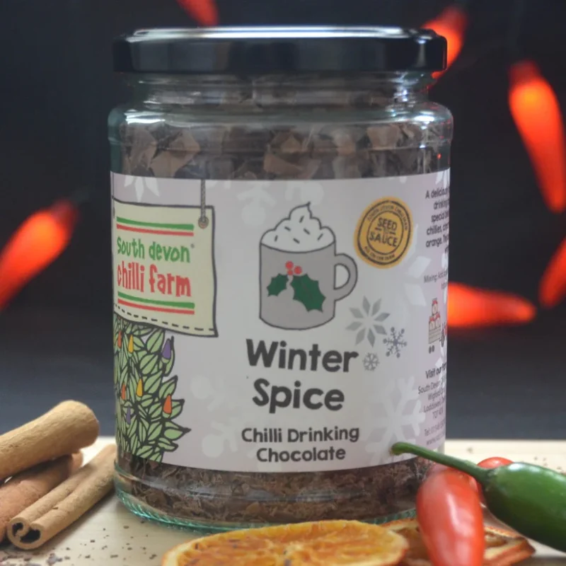 South Devon Chilli Farm Winter Spice Chilli Drinking Chocolate