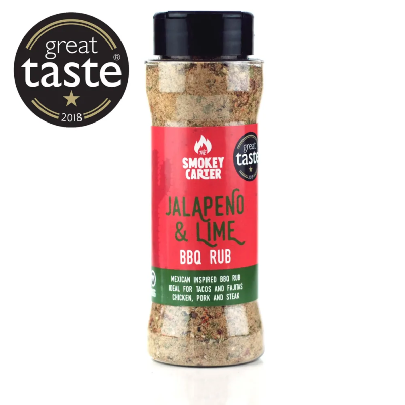 The Smokey Carter - Mexican Jalapeno and Lime Rub Shaker