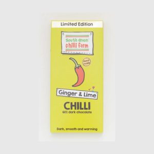 South Devon Chilli Farm Ginger and Lime Chilli Chocolate
